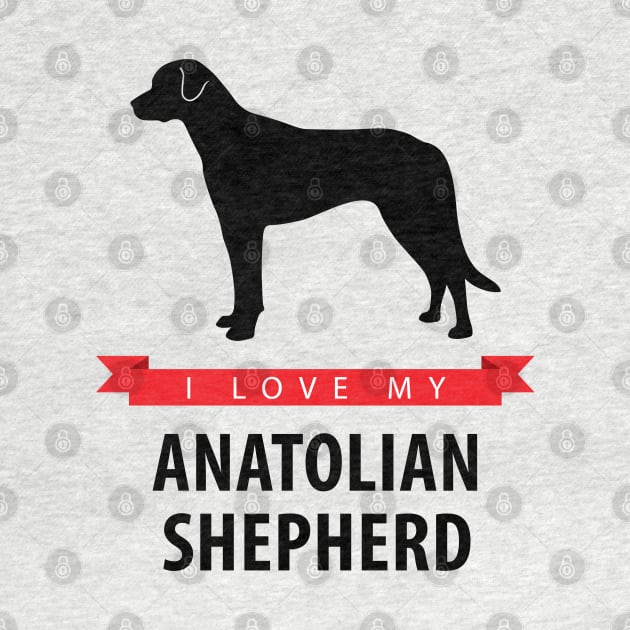 I Love My Anatolian Shepherd by millersye